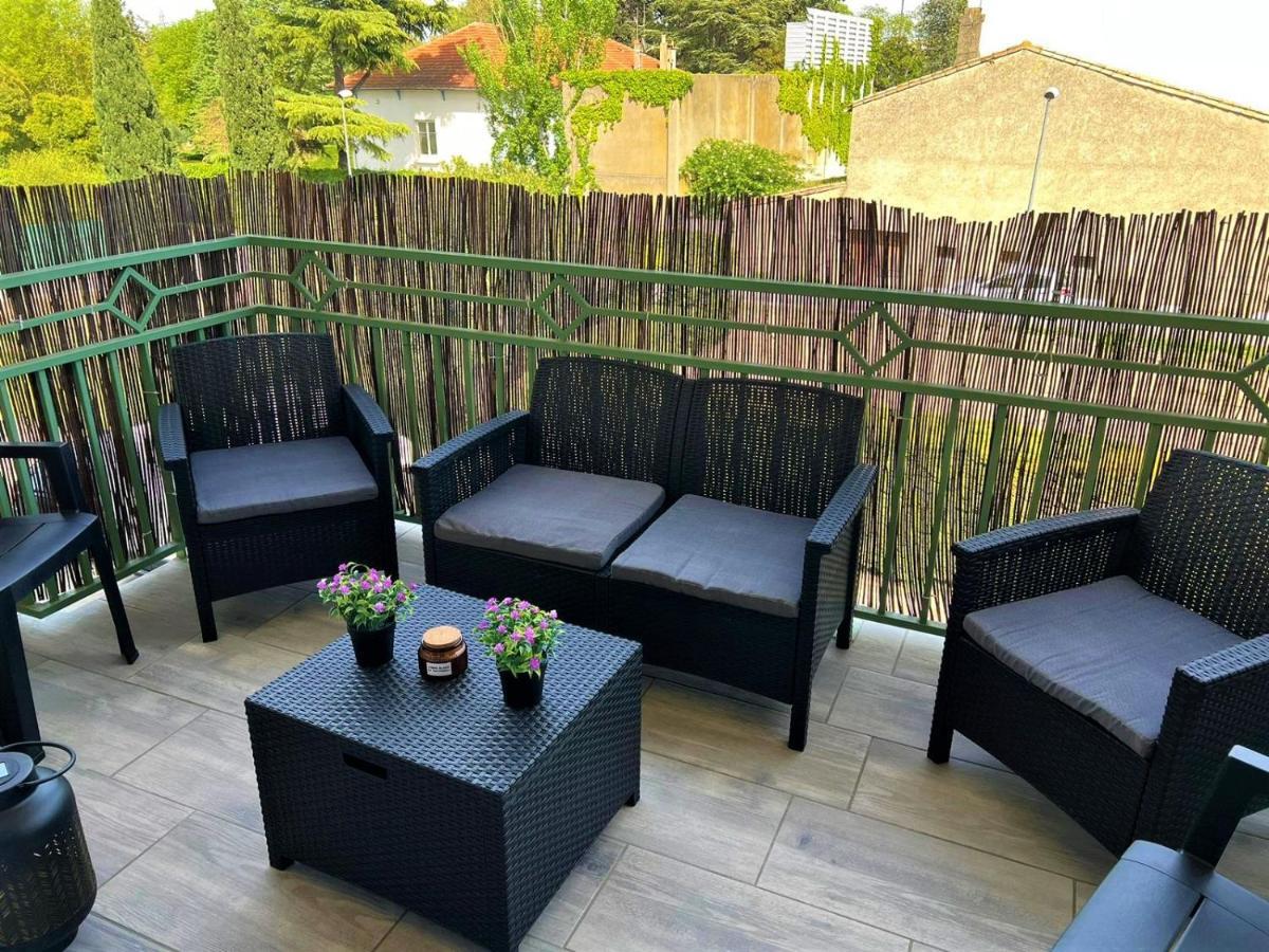 Appartement Proche Cite Medievale Et Centre Ville - Parking Prive 카르카손 외부 사진